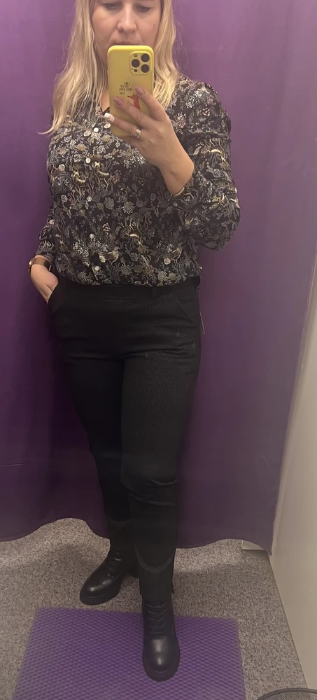 Брючки очень мягкие, теплые и приятные на ощупь! Очень рекомендую! Странно, что не купила их раньше 😀