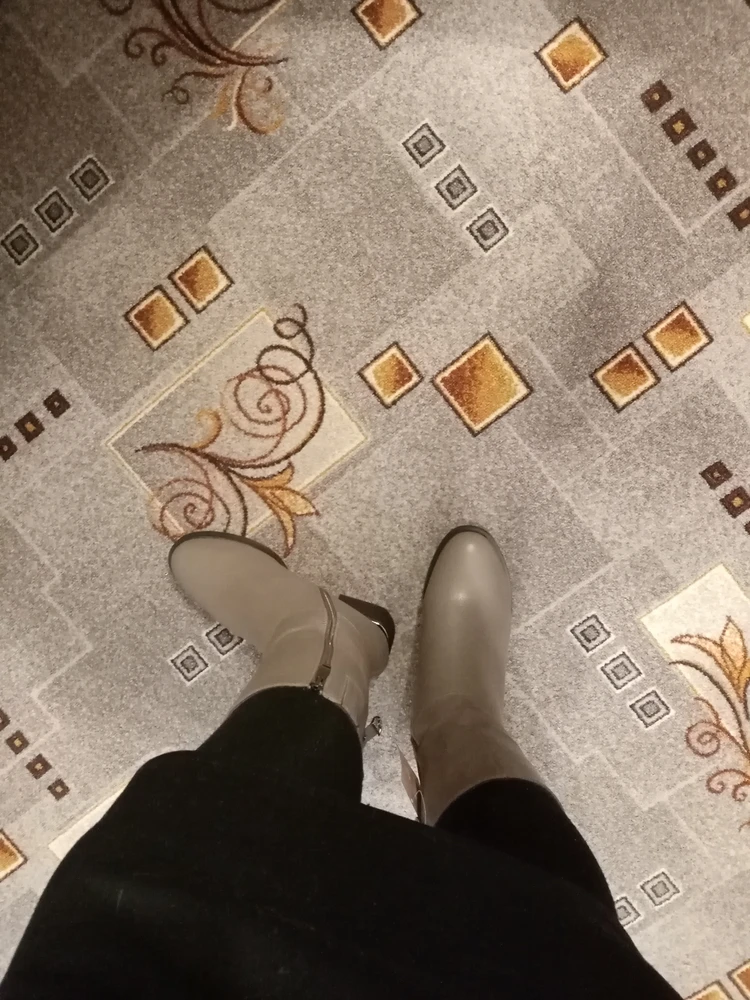 Хорошие сапоги, на ногу средней полноты. Мягкие и тёплые. Минус 20 выдержат.