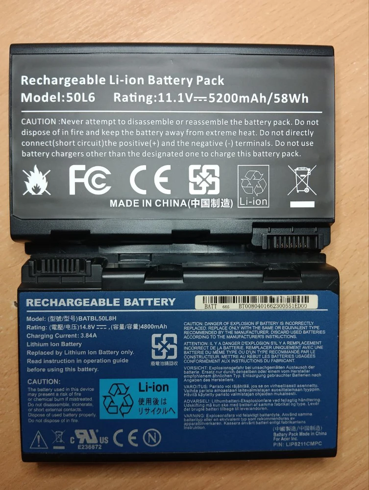 Acer Aspire 9800, в зависимости от нагрузки, хватает, на 10-15 минут работы(со 100%), потом вырубается, при уровне заряда уже 45-55%
4 раза провел процедуру заряда- разряда. Во время простоя, вырубается при уровне заряда 35-40%