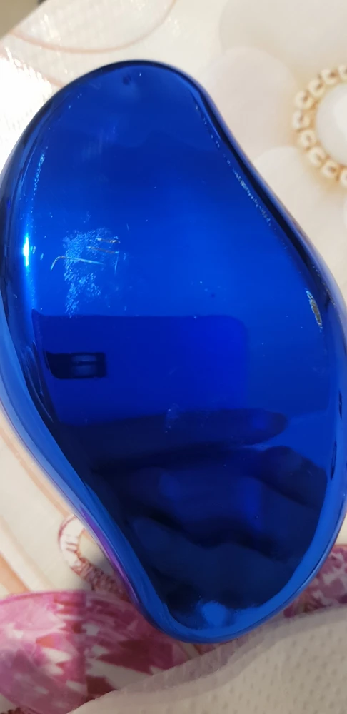 На пункте выдачи не проверила. Доверилась ( а зря !!!) хорошим отзывам и порядочности продавца ( была не вскрыта, запечатана изготовителем).