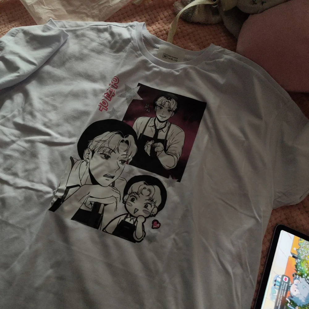 заказывала на подарок, оценили, поблагодарили и были очень рады, а значит футболка замечательная!! ЕЩЁ И С ЧАН У БОЖЕ МОЙ