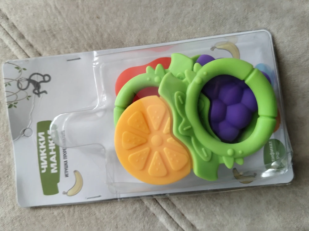 Заказала на подарок, т к себе покупала уже данной фирмы прорезыватель, очень нравится